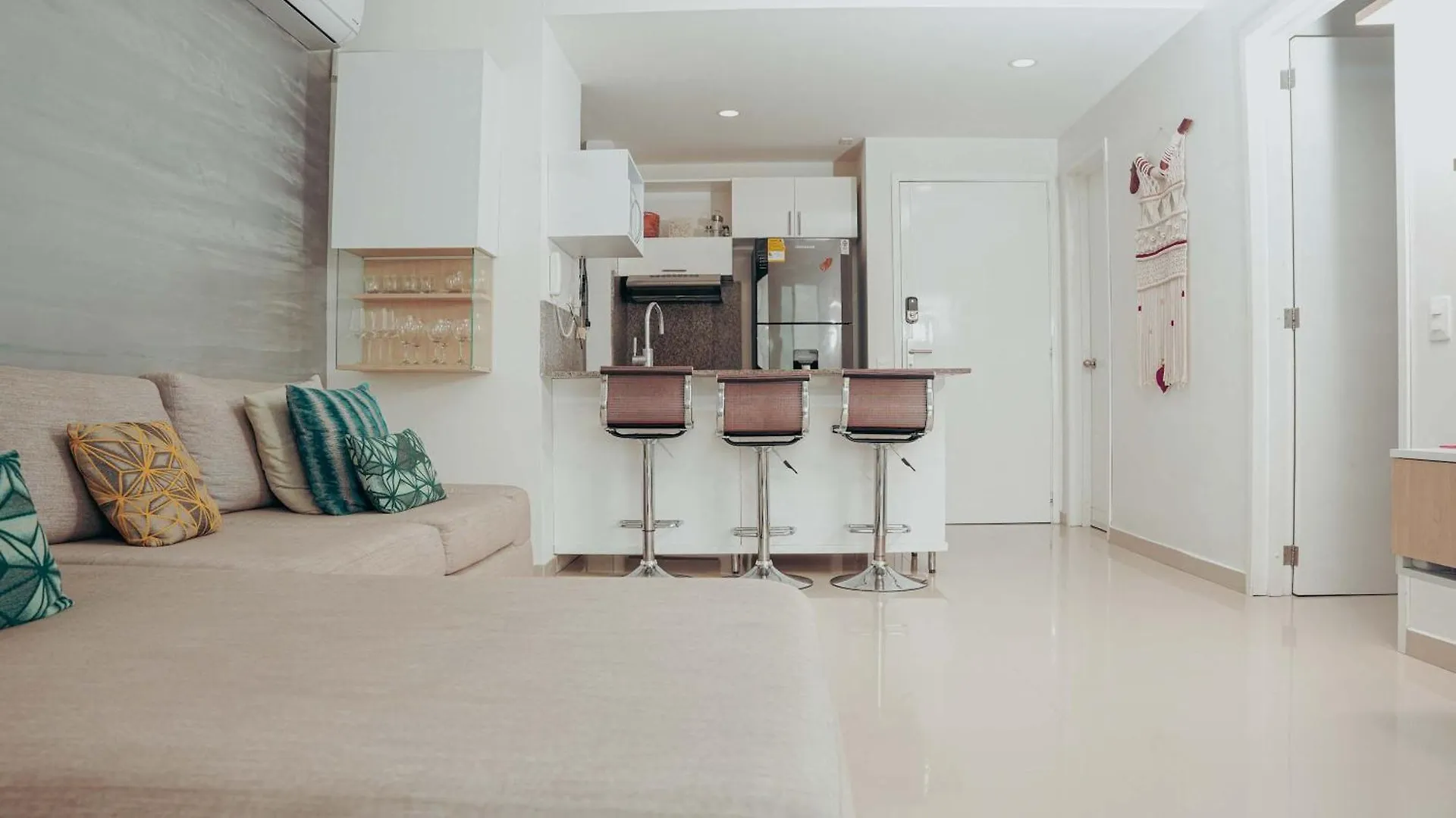 Apartamento Moderno Con Acceso A La Playa En Morros Cartagena 0*,