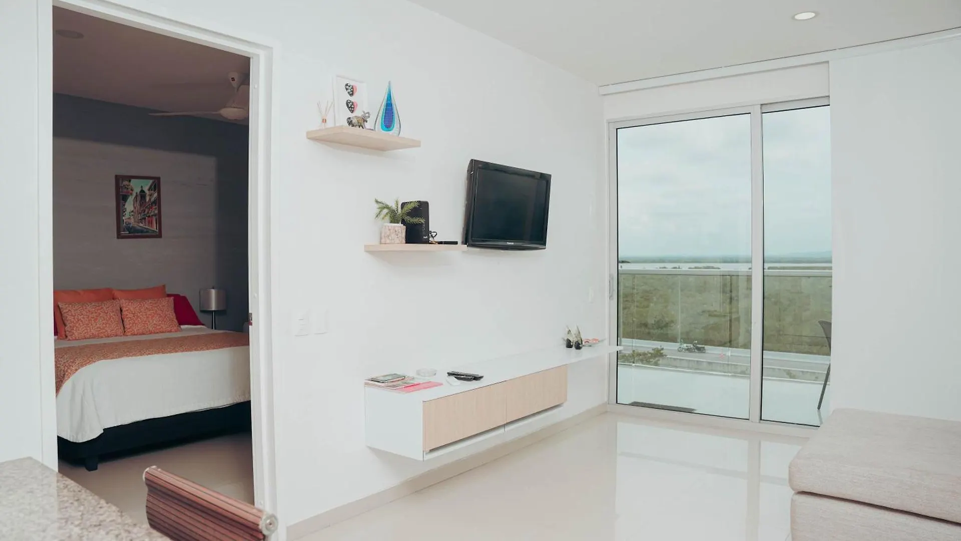 Apartamento Moderno Con Acceso A La Playa En Morros Cartagena Apartment